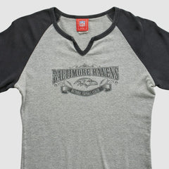 Baltimore Ravens NFL 2000s T-shirt - Heather Gray Vintage - Fanatics