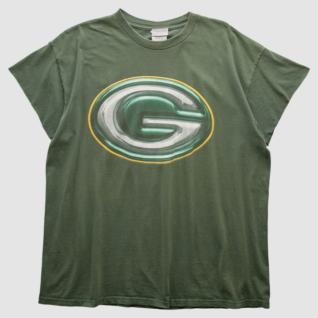 Green Bay Packers Reebok 2000s T-shirt - Green Vintage - Fanatics