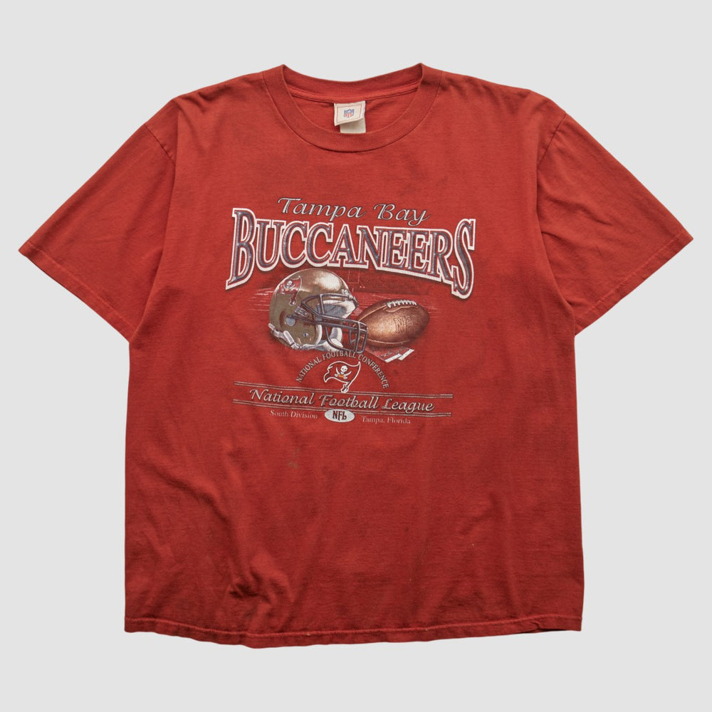 Tampa Bay Buccaneers NFL 2000s T-shirt - Red Vintage - Fanatics