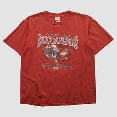 Tampa Bay Buccaneers NFL 2000s T-shirt - Red Vintage - Fanatics