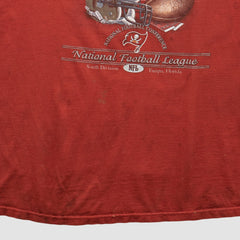 Tampa Bay Buccaneers NFL 2000s T-shirt - Red Vintage - Fanatics