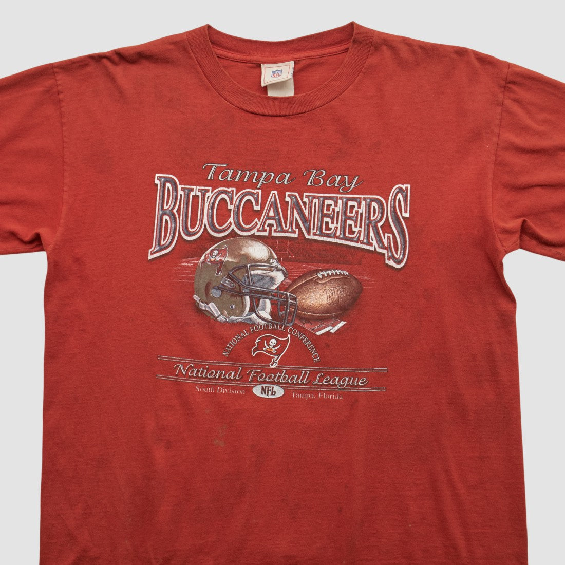 Tampa Bay Buccaneers NFL 2000s T-shirt - Red Vintage - Fanatics