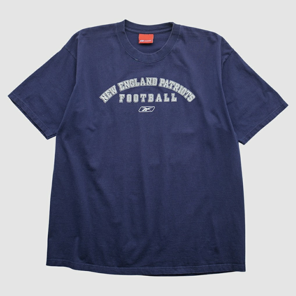 New England Patriots Reebok 2000s T-shirt - Navy Vintage - Fanatics