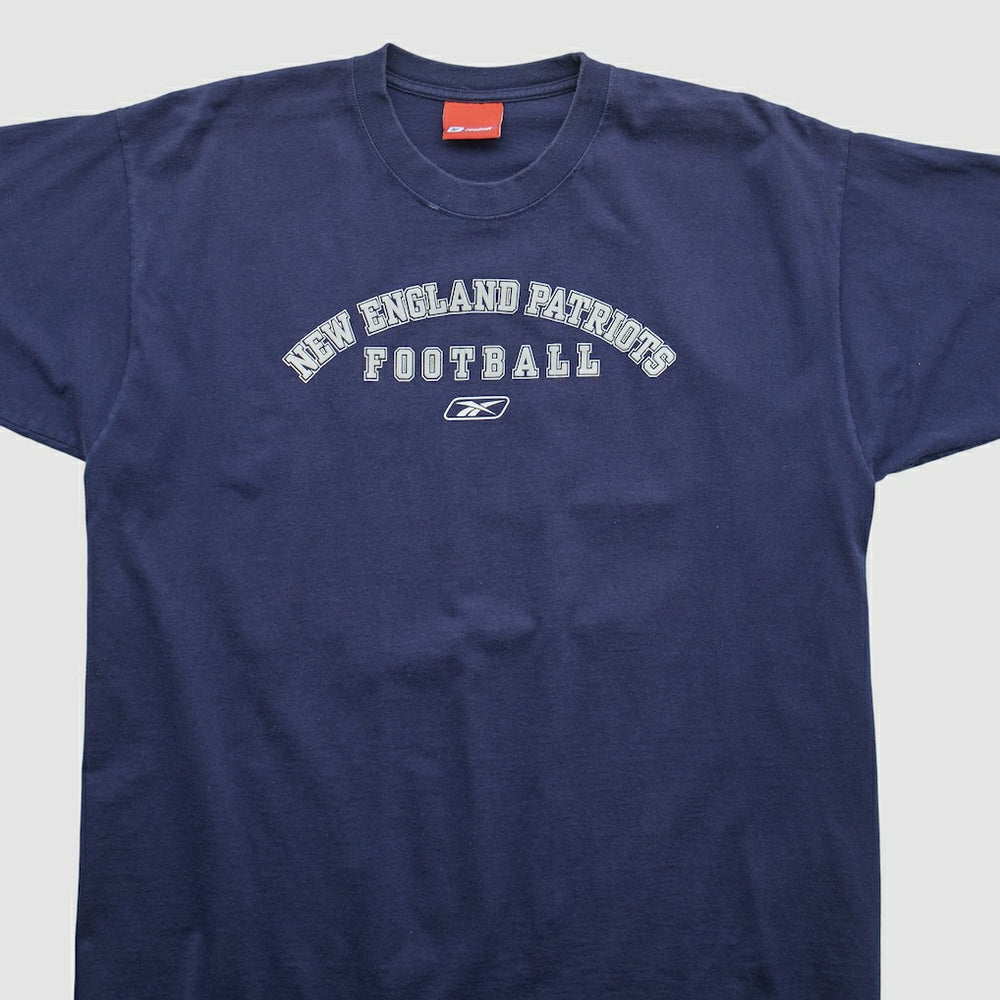 New England Patriots Reebok 2000s T-shirt - Navy Vintage - Fanatics