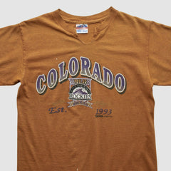 Colorado Rockies Trench 1993 T-shirt Online