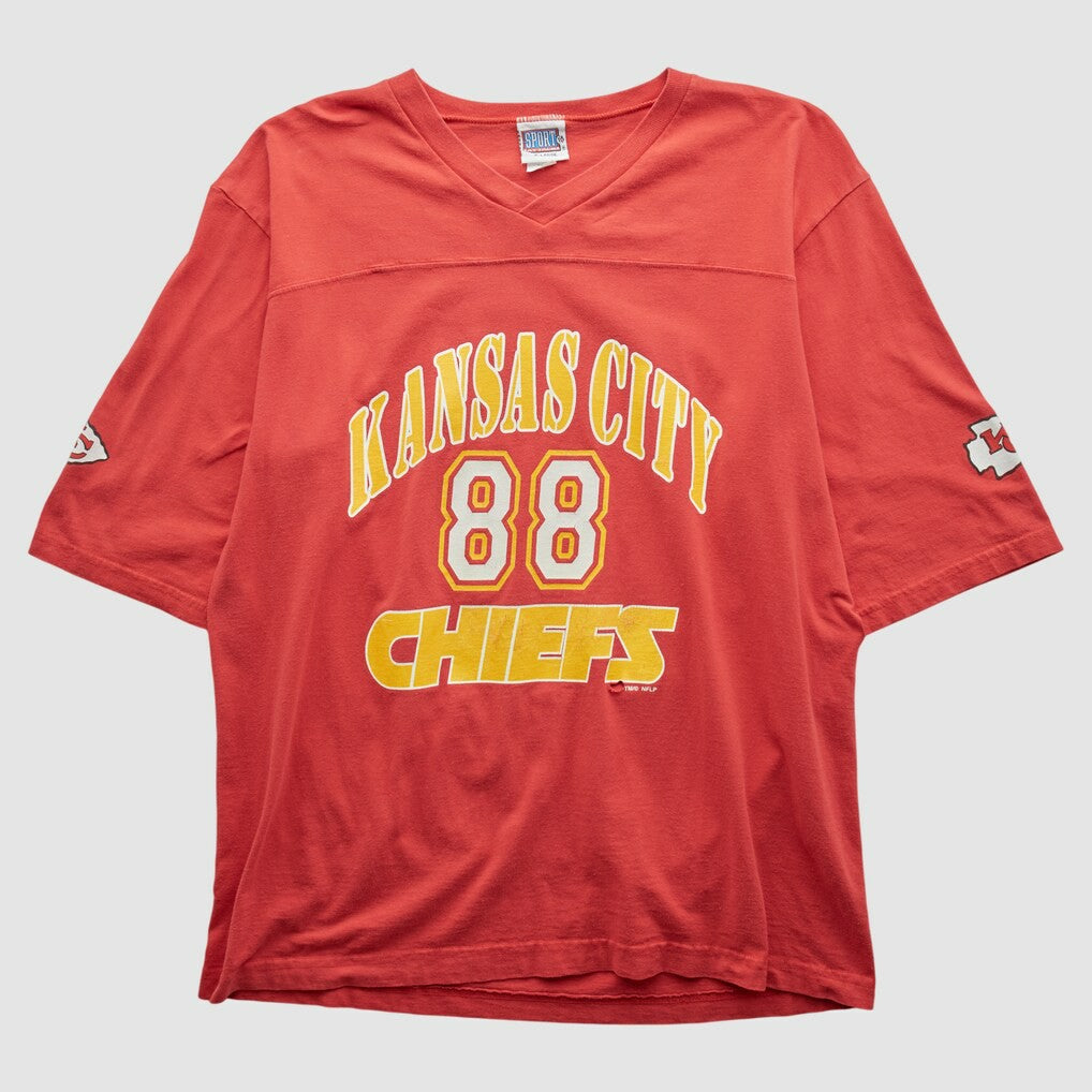 Kansas City Chiefs Sport Attack 90s T-shirt - Red Vintage - Fanatics