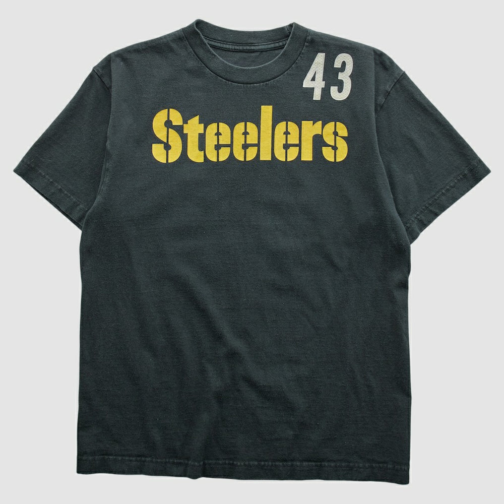 Pittsburgh Steelers Reebok 2000s T-shirt - Black Vintage - Fanatics