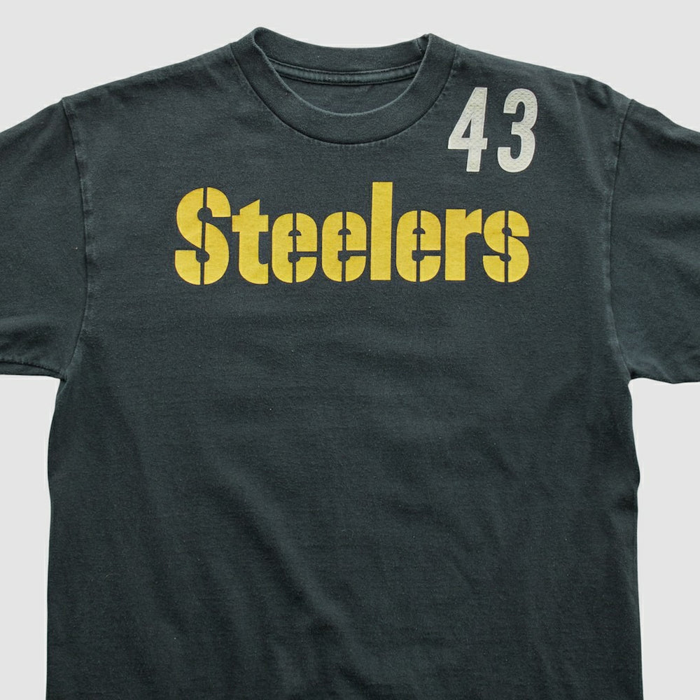 Pittsburgh Steelers Reebok 2000s T-shirt - Black Vintage - Fanatics
