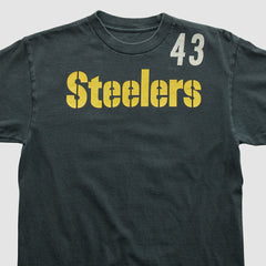 Pittsburgh Steelers Reebok 2000s T-shirt - Black Vintage - Fanatics