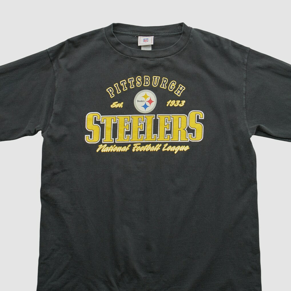 Pittsburgh Steelers NFL 2000s Long Sleeve T-shirt - Black Vintage - Fanatics