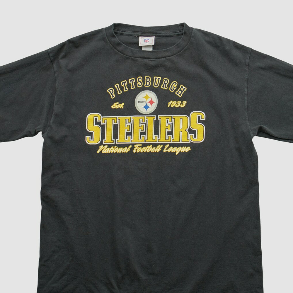 Pittsburgh Steelers NFL 2000s Long Sleeve T-shirt - Black Vintage - Fanatics