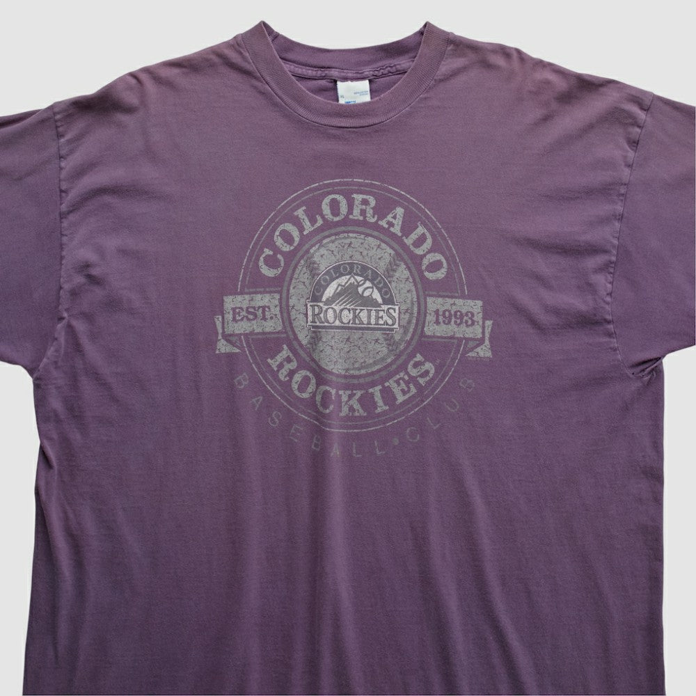 Colorado Rockies Salem Sportswear 1993 T-shirt for sale