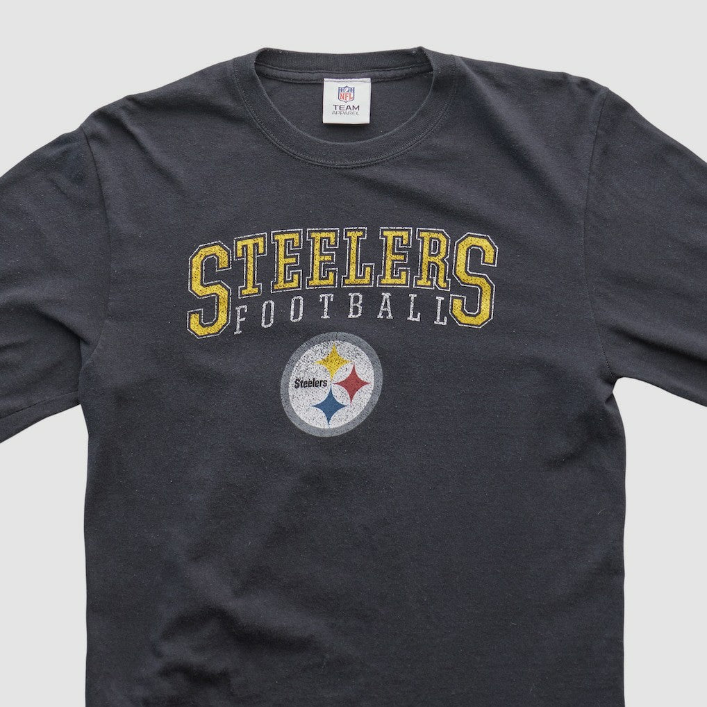 Pittsburgh Steelers NFL 2010s Long Sleeve T-shirt - Black Vintage - Fanatics