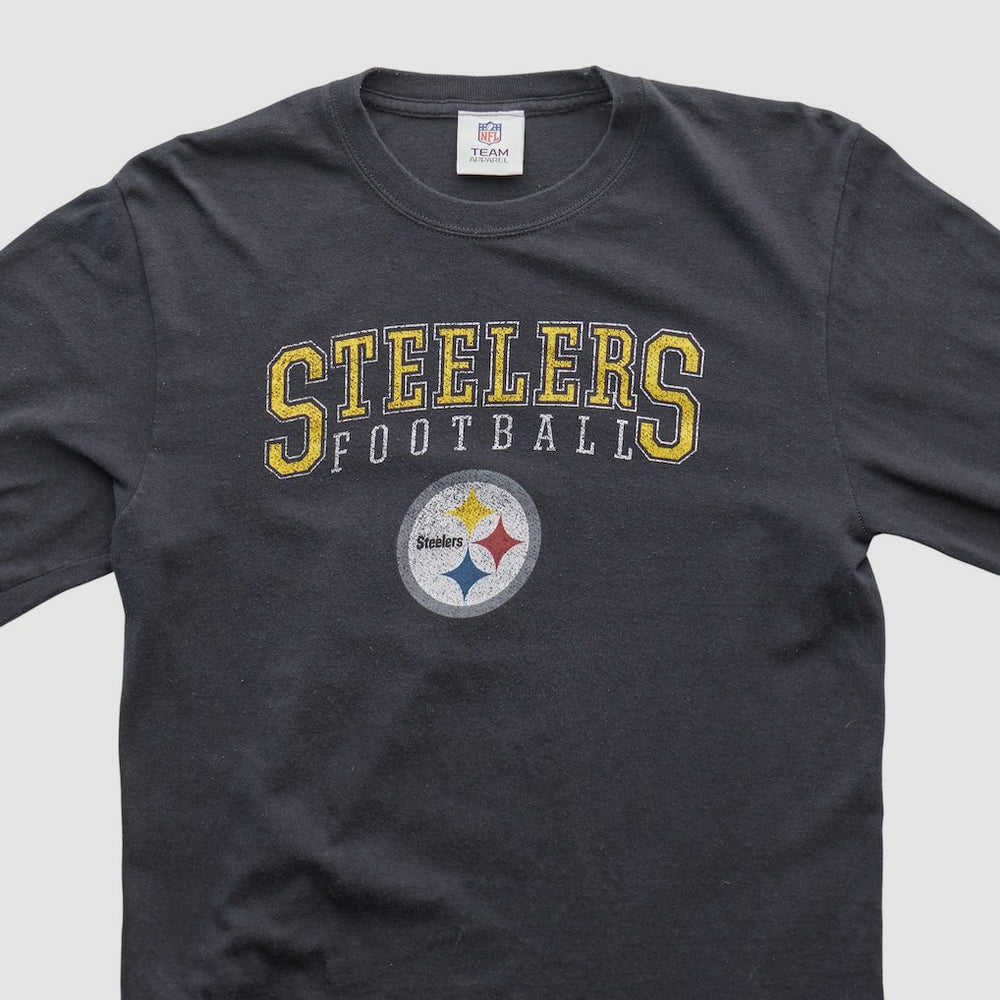 Pittsburgh Steelers NFL 2010s Long Sleeve T-shirt - Black Vintage - Fanatics