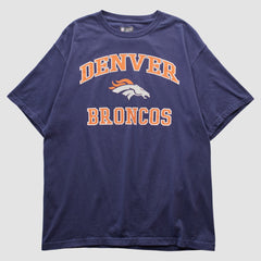 Denver Broncos Team Edition Apparel 2000s T-shirt - Navy Vintage - Fanatics