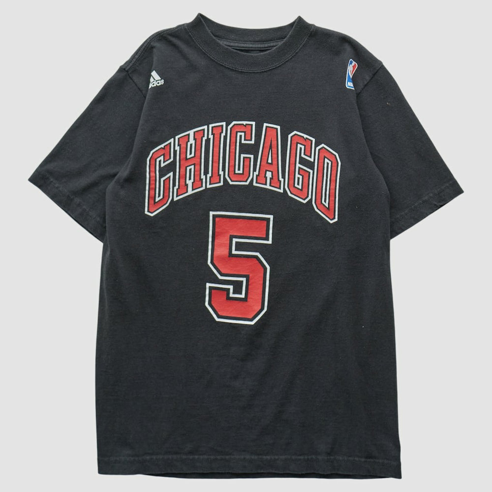 Adidas Chicago Bulls 2010s T-shirt Black Vintage