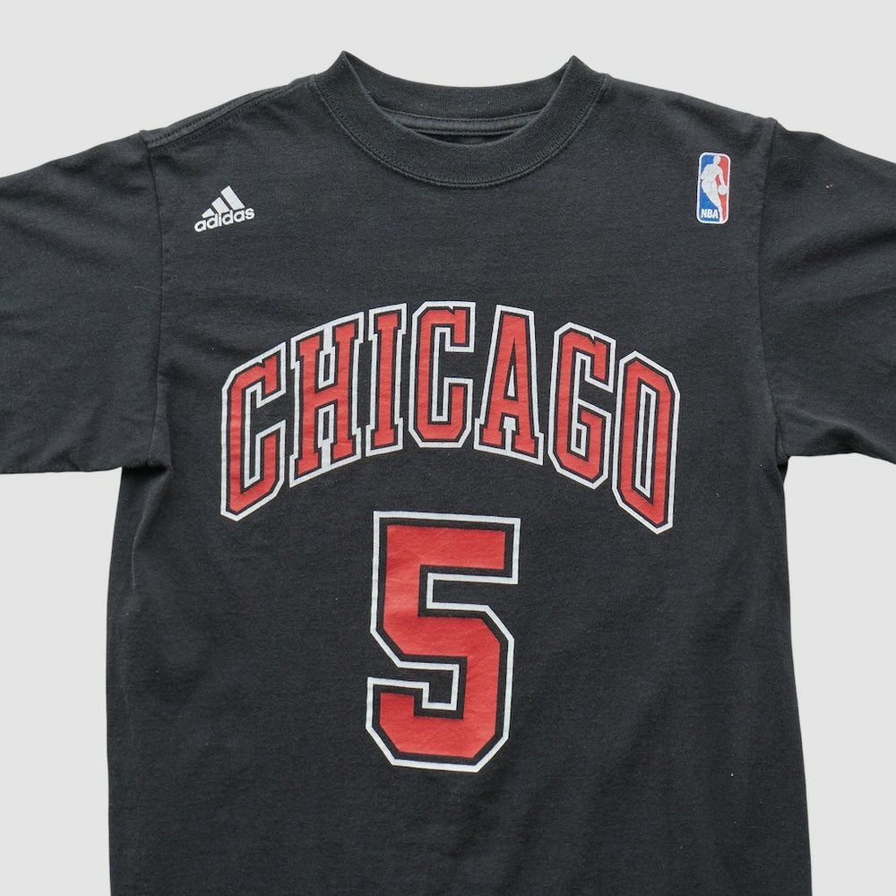 Adidas Chicago Bulls 2010s T-shirt Black Vintage