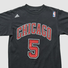 Adidas Chicago Bulls 2010s T-shirt Black Vintage