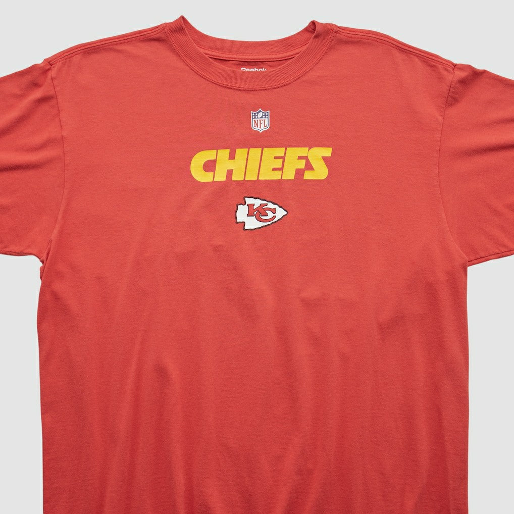 Kansas City Chiefs Reebok 2000s T-shirt - Red Vintage - Fanatics