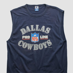 Dallas Cowboys Champion 90s Tank - Navy Vintage - Fanatics
