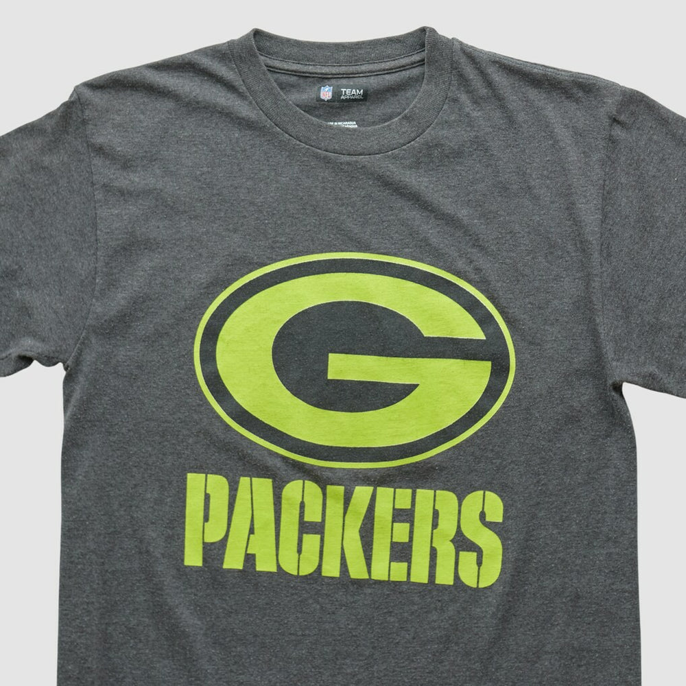 Green Bay Packers NFL 2010s T-shirt - Dark Heather Gray Vintage - Fanatics