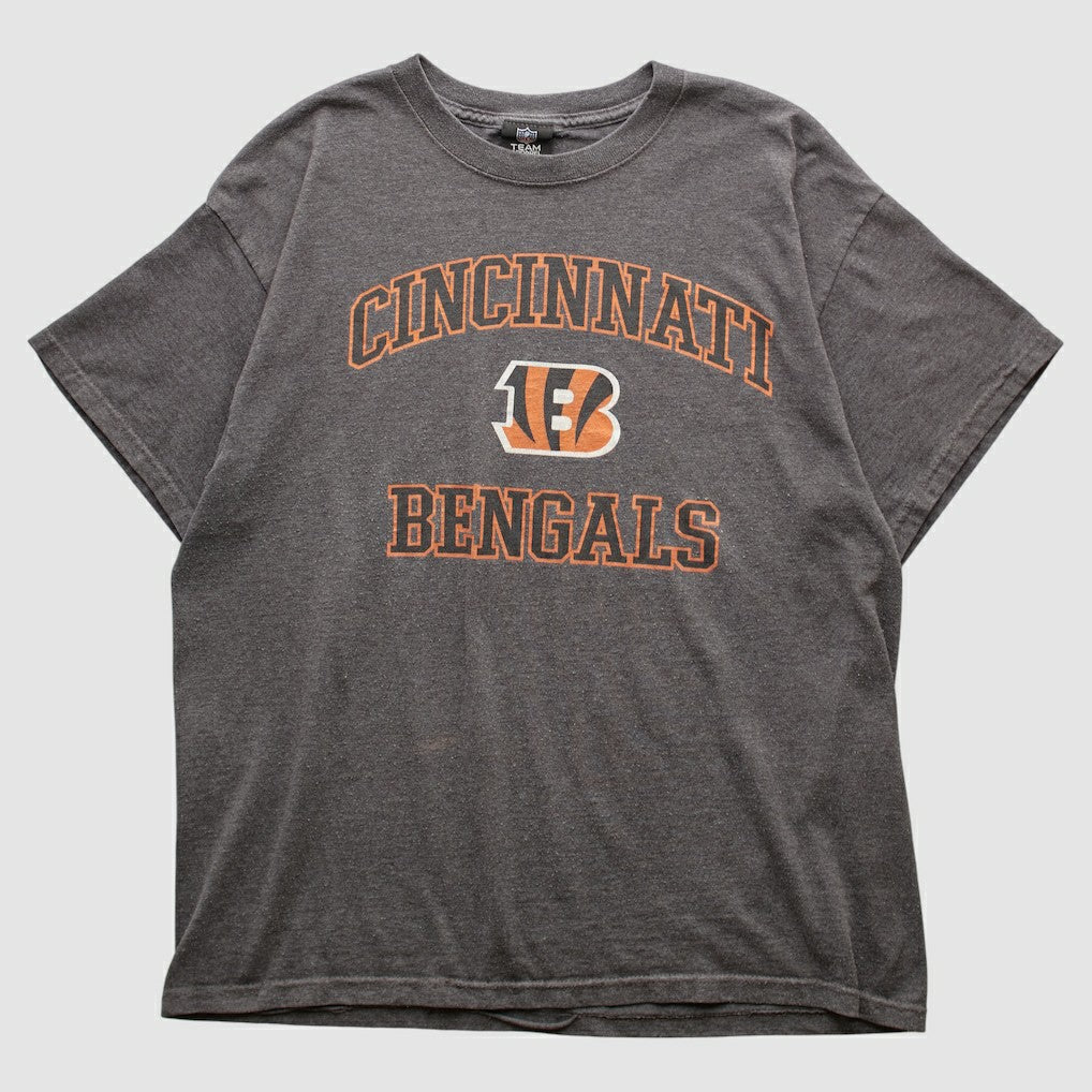 Cincinnati Bengals NFL 2010s T-shirt - Dark Heather Gray Vintage - Fanatics