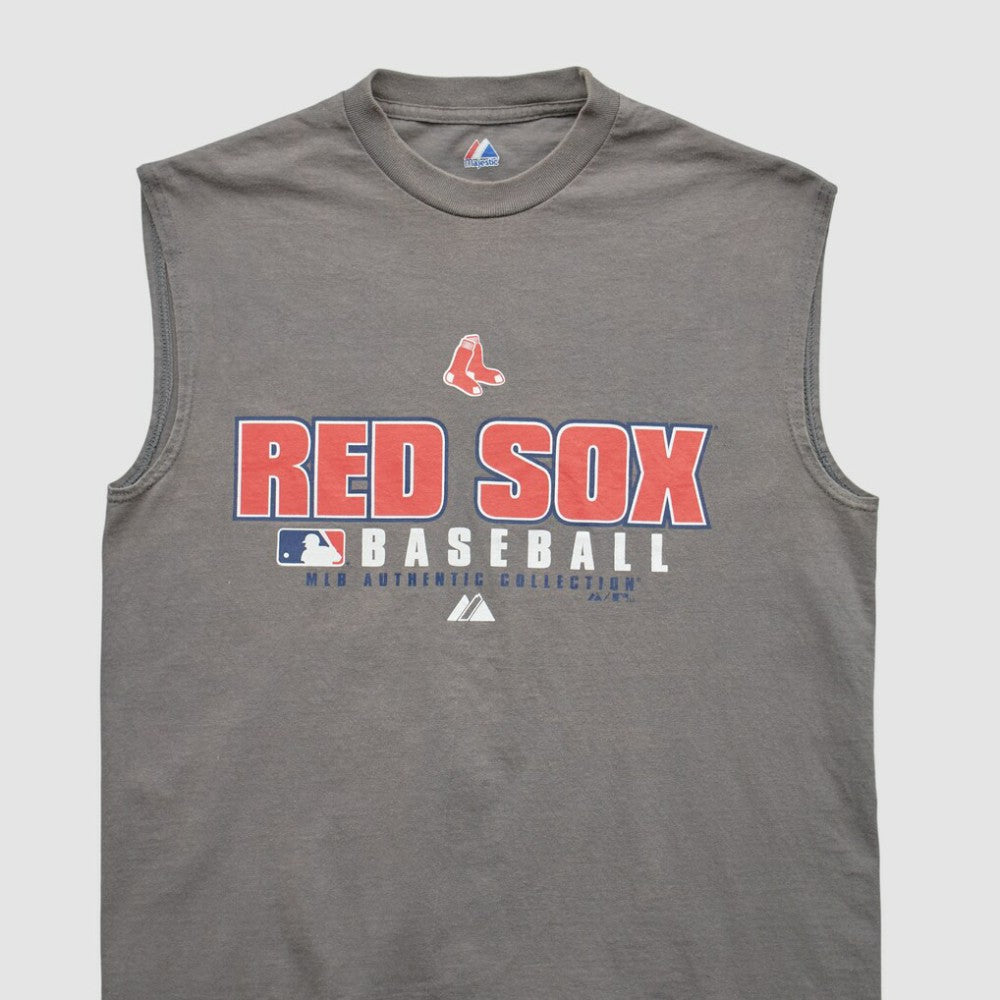 Boston Red Sox Majestic 2000s Tank Discount