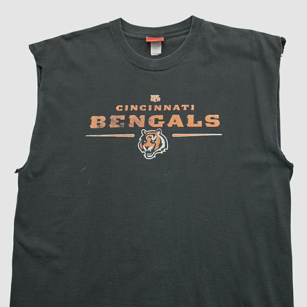 Cincinnati Bengals NFL 2000s Tank - Black Vintage - Fanatics