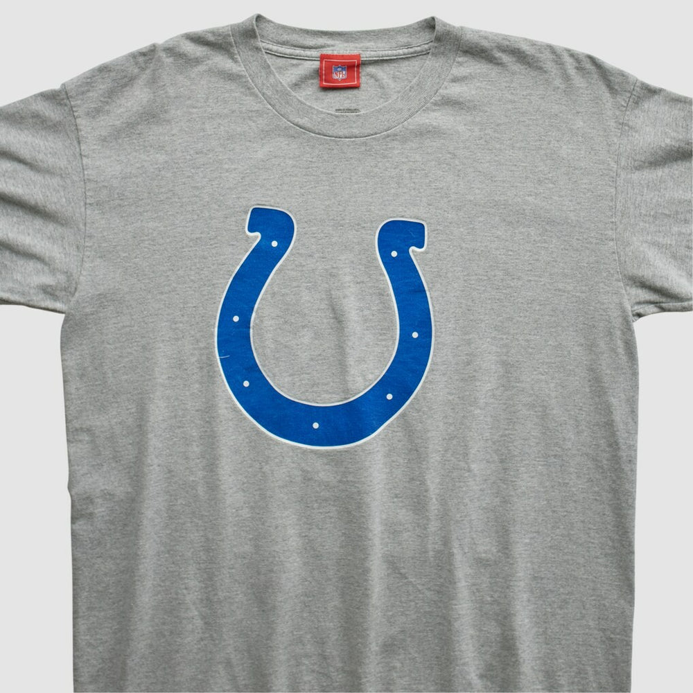Indianapolis Colts 2000s Long Sleeve T-shirt - Heather Gray Vintage - Fanatics