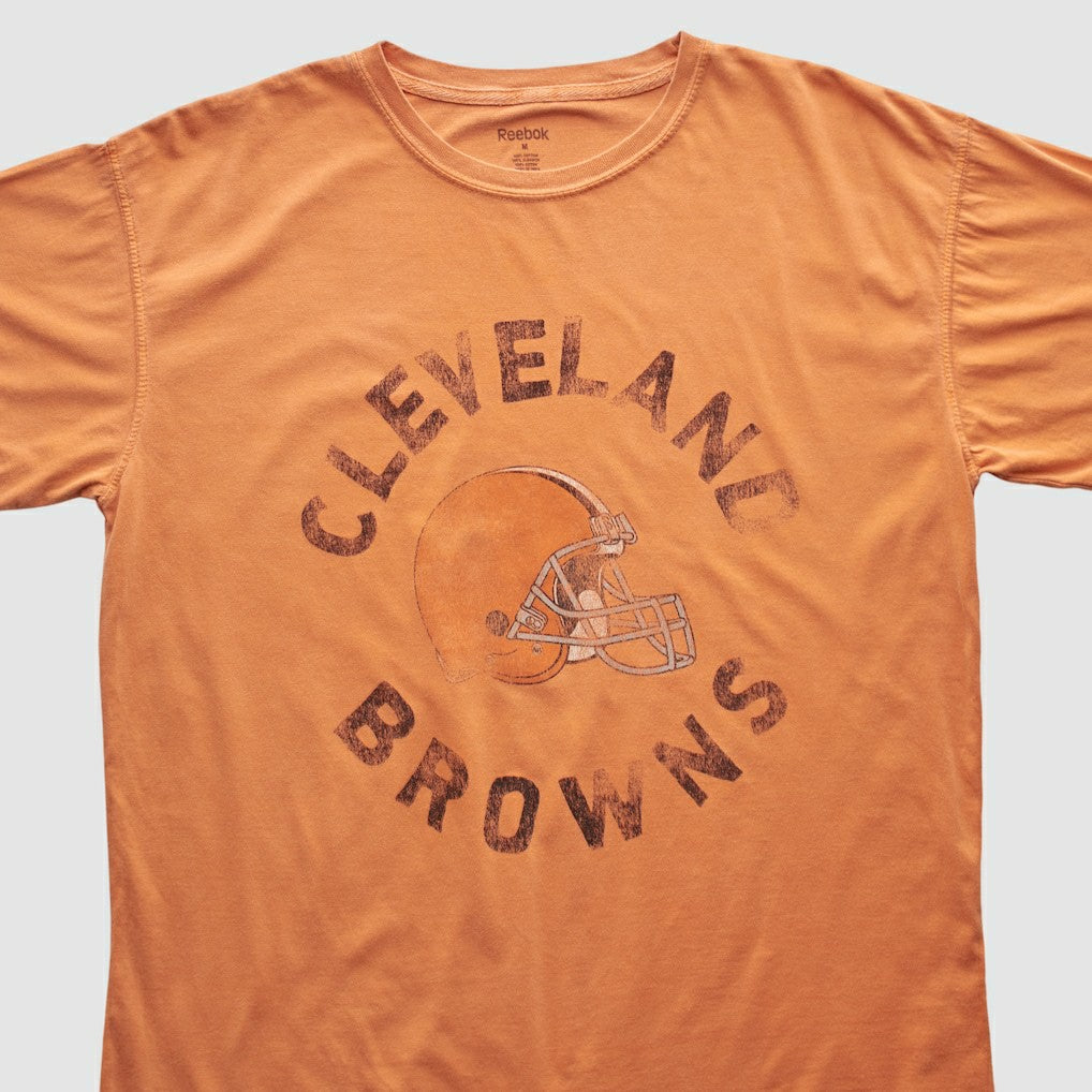Cleveland Browns Reebok 2010s T-shirt - Orange Vintage - Fanatics