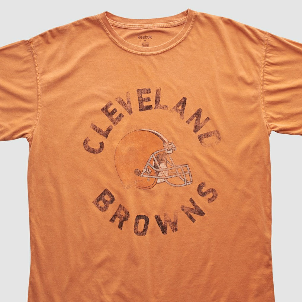 Cleveland Browns Reebok 2010s T-shirt - Orange Vintage - Fanatics