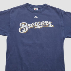 Milwaukee Brewers Majestic 2008 T-shirt Discount