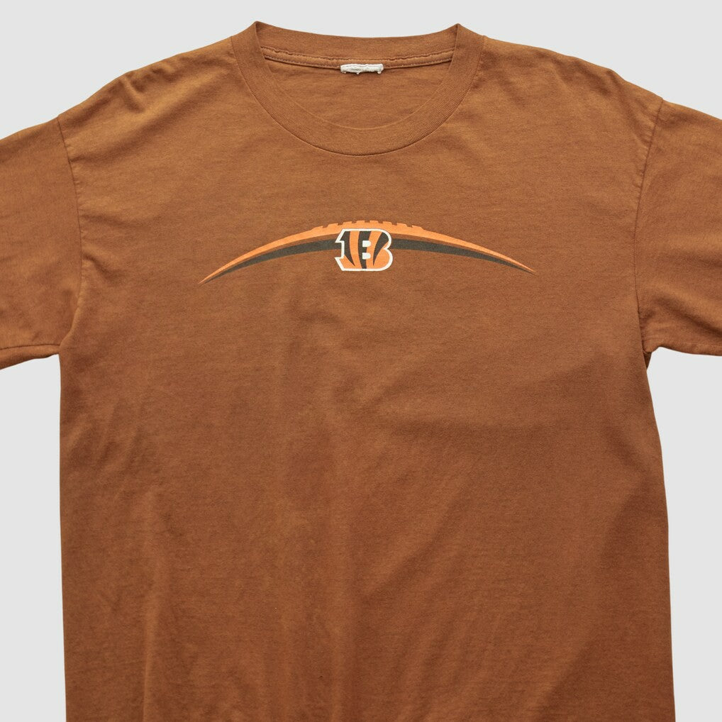 Cincinnati Bengals 2000s Long Sleeve T-shirt - Brown Vintage - Fanatics