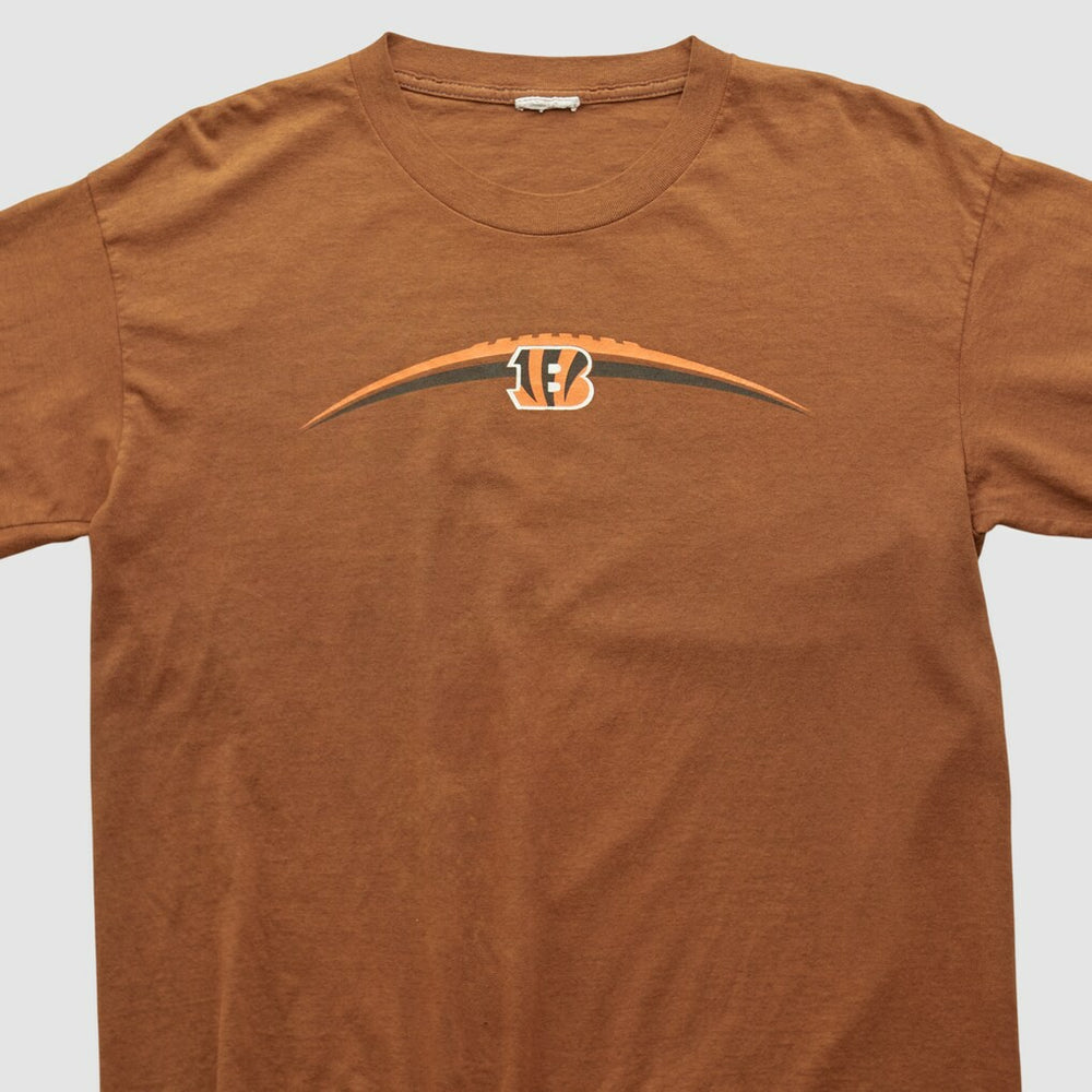 Cincinnati Bengals 2000s Long Sleeve T-shirt - Brown Vintage - Fanatics