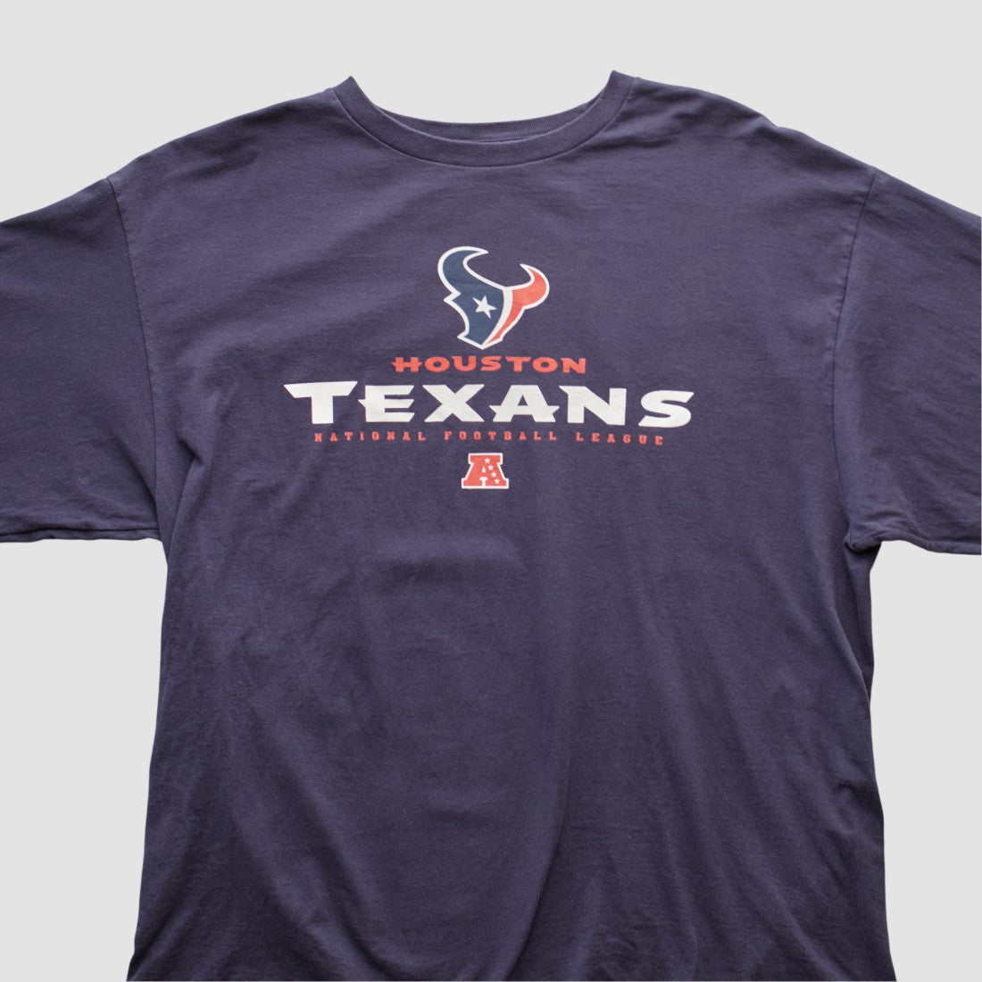 Houston Texans NFL 2000s Long Sleeve T-shirt - Navy Vintage - Fanatics