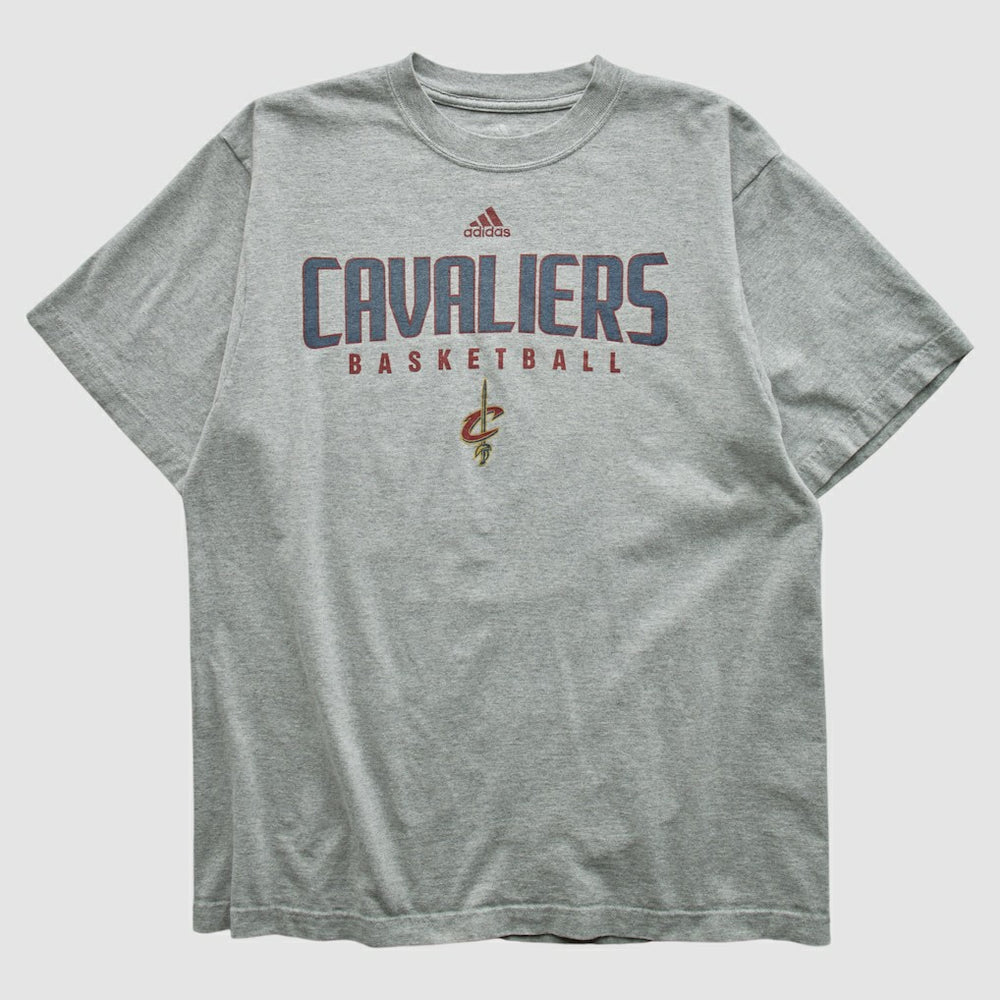 Adidas Cleveland Cavaliers 2010s T-shirt Heather Gray Vintage