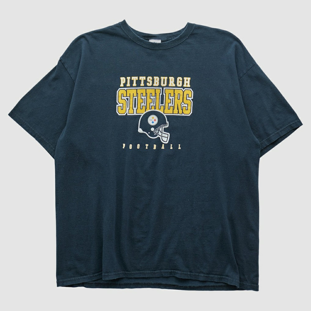 Pittsburgh Steelers Team Edition Apparel 2000s T-shirt - Navy Vintage - Fanatics