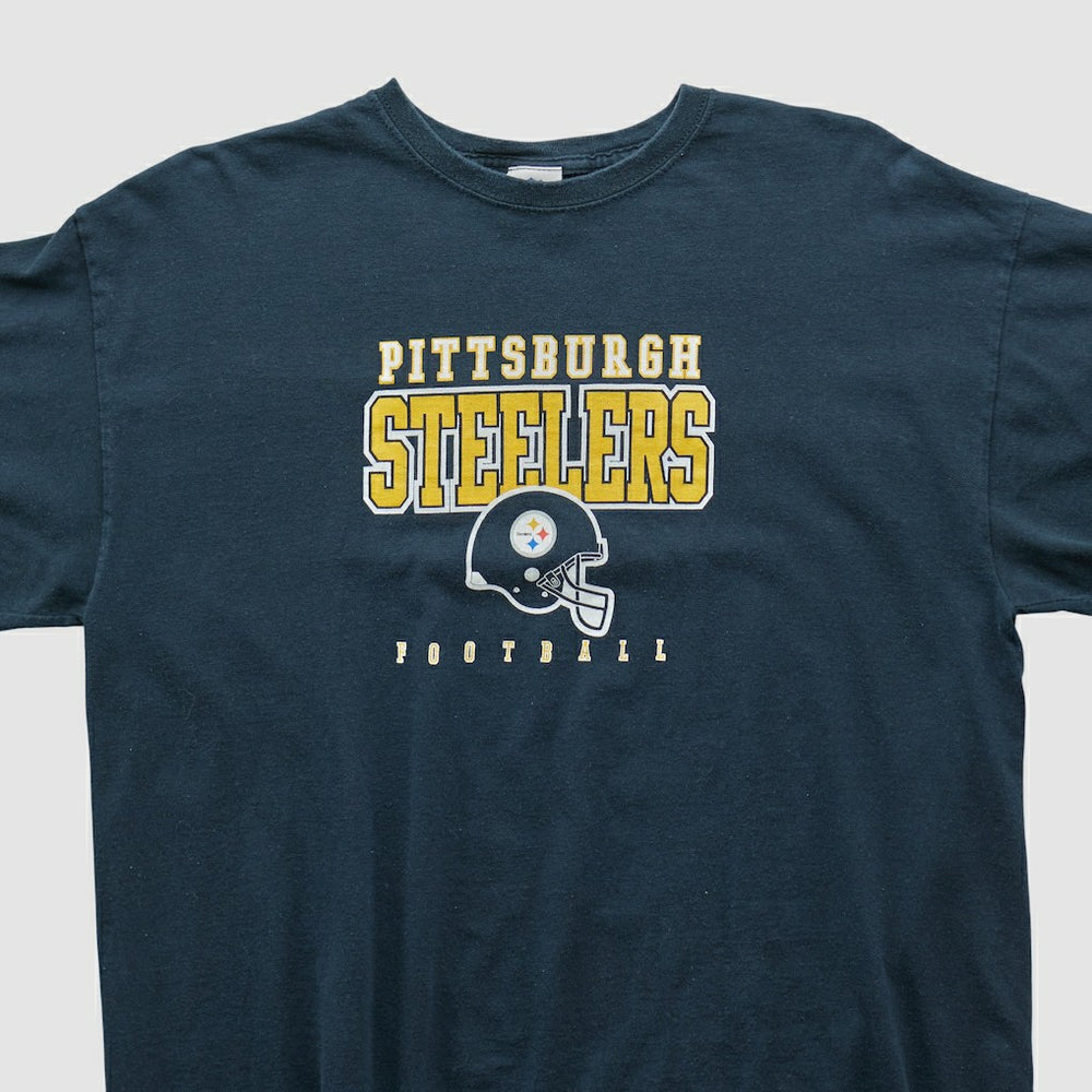 Pittsburgh Steelers Team Edition Apparel 2000s T-shirt - Navy Vintage - Fanatics