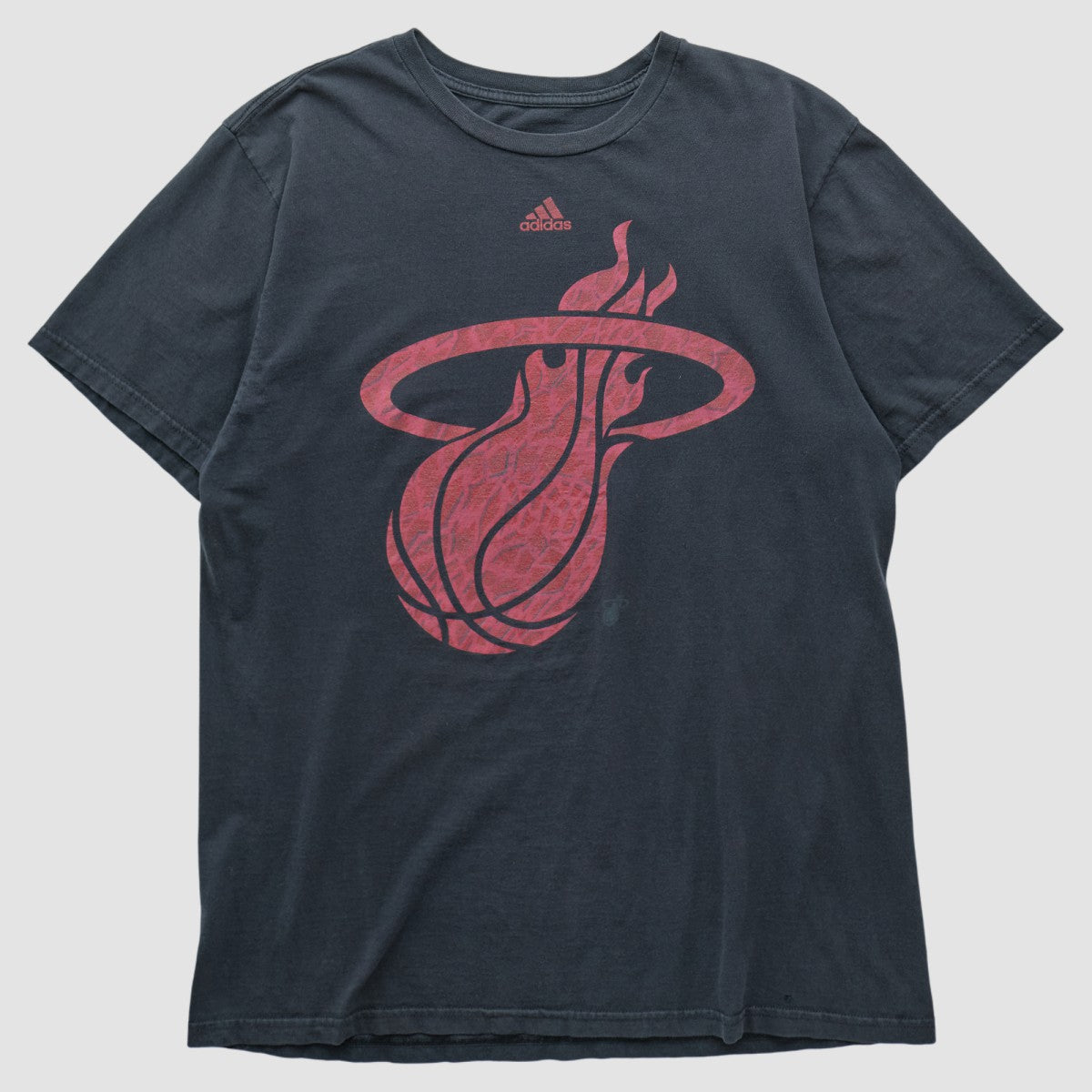 Adidas Miami Heat 2010s T-shirt Navy Vintage
