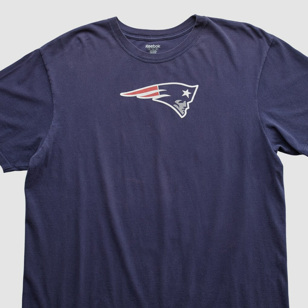 New England Patriots Reebok 2000s T-shirt - Navy Vintage - Fanatics