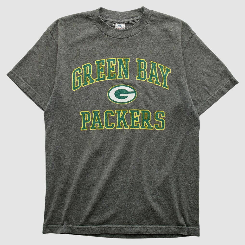 Green Bay Packers Alstyle 2010s T-shirt - Dark Heather Gray Vintage - Fanatics