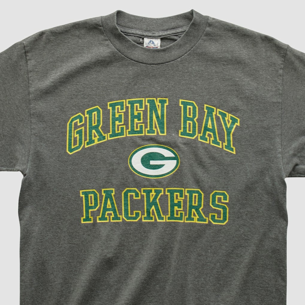 Green Bay Packers Alstyle 2010s T-shirt - Dark Heather Gray Vintage - Fanatics
