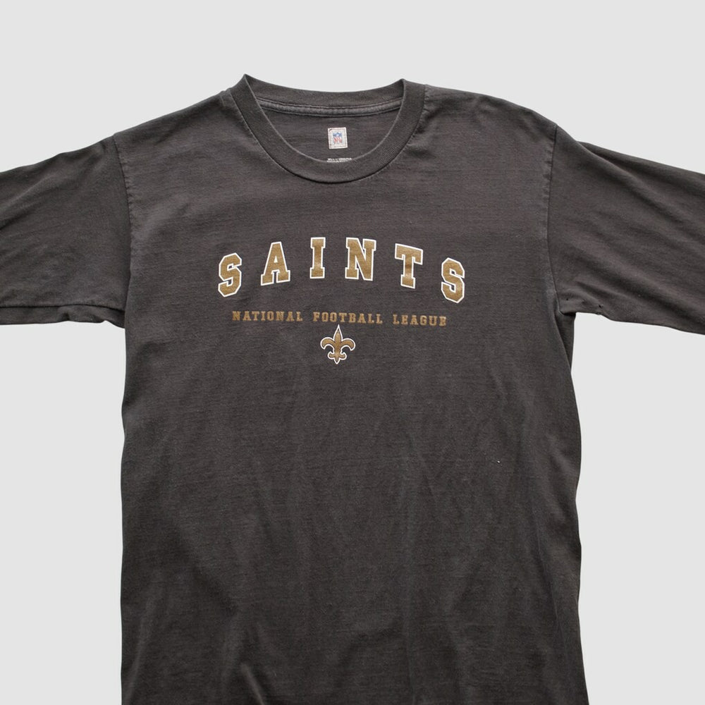 New Orleans Saints NFL 2000s Long Sleeve T-shirt - Charcoal Vintage - Fanatics