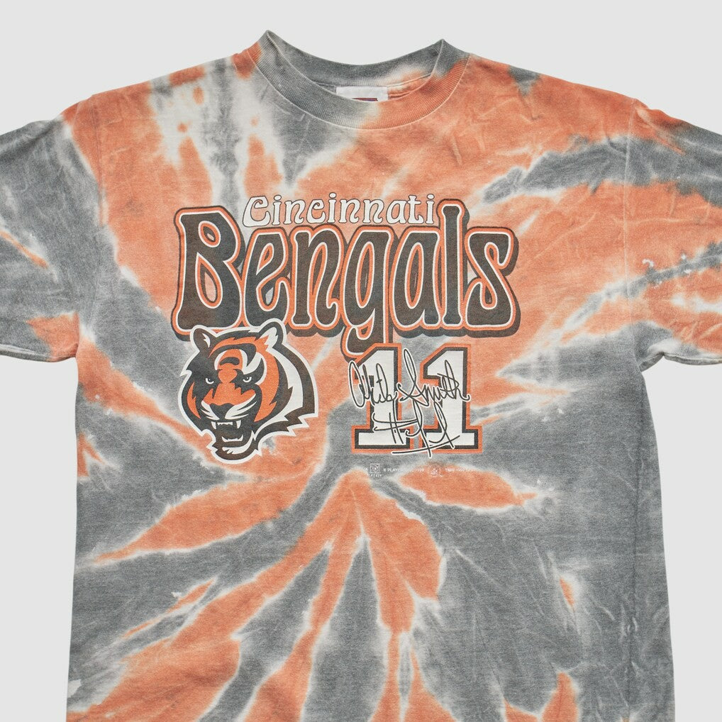 Cincinnati Bengals Sport Attack 90s T-shirt - Gray Vintage - Fanatics