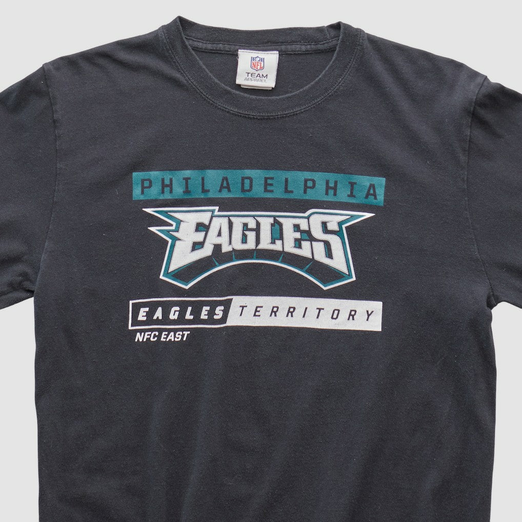 Philadelphia Eagles NFL 2010s Long Sleeve T-shirt - Black Vintage - Fanatics