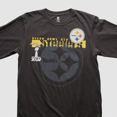 Pittsburgh Steelers NFL 2011 Long Sleeve T-shirt - Black Vintage - Fanatics