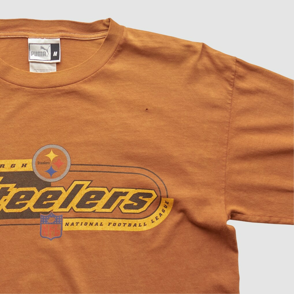 Pittsburgh Steelers 2000s Long Sleeve T-shirt - Brown Vintage - Fanatics