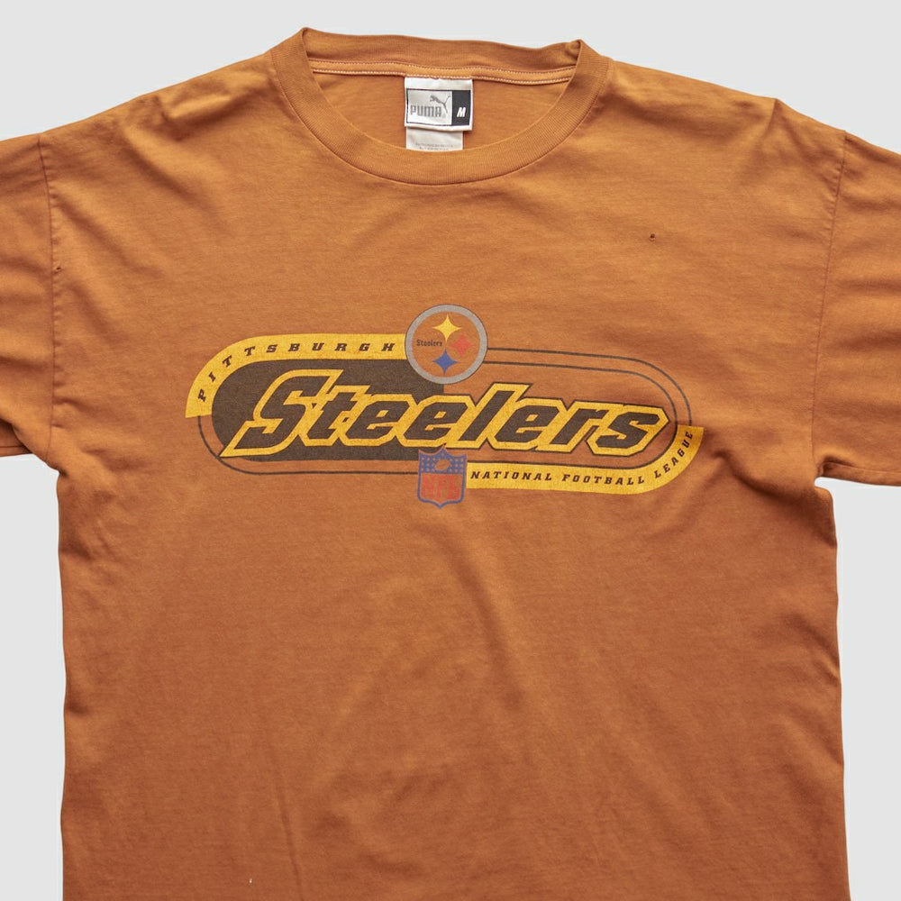 Pittsburgh Steelers 2000s Long Sleeve T-shirt - Brown Vintage - Fanatics