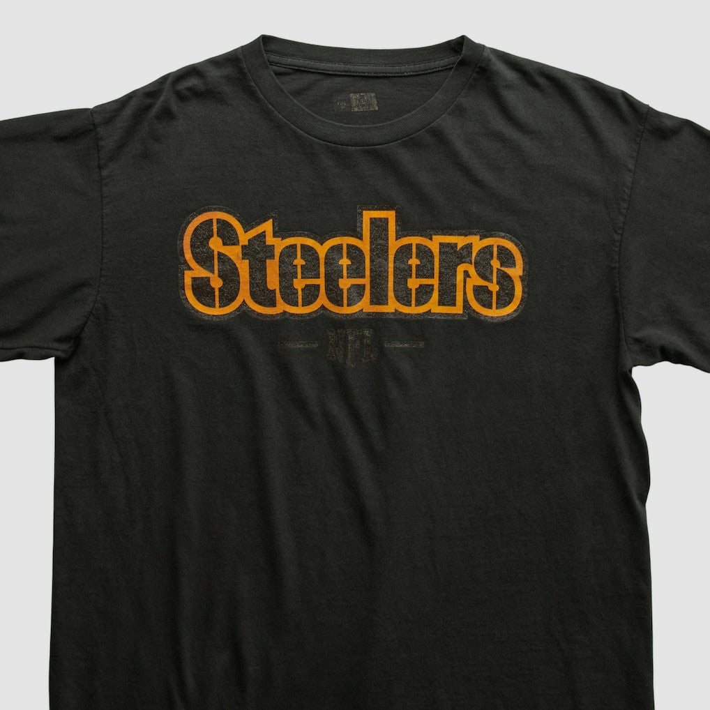 Pittsburgh Steelers NFL 2000s Long Sleeve T-shirt - Black Vintage - Fanatics