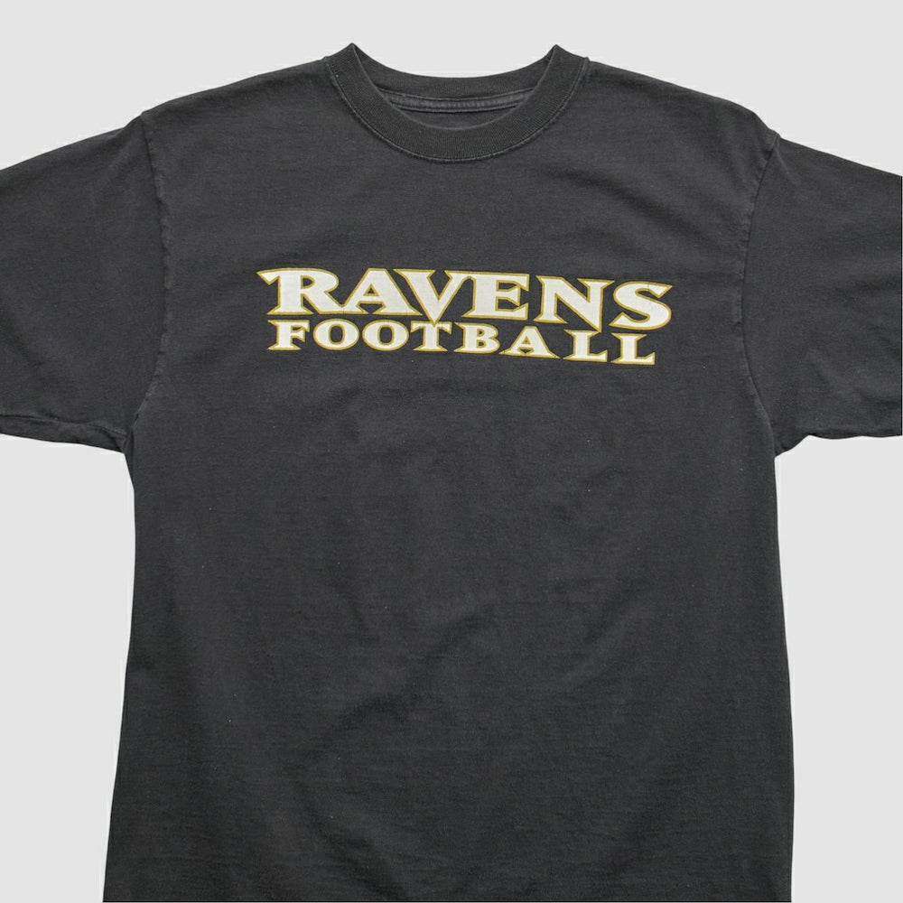 Baltimore Ravens Reebok 2000s T-shirt - Black Vintage - Fanatics